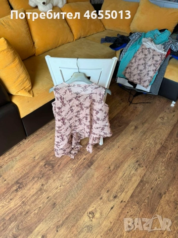 ПОДАРЯВАМ Супер готин и елегантен комплект рокля с наметало(болеро), снимка 11 - Рокли - 52478775