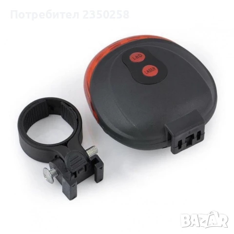 LED стоп с лазер за велосипед, тротинетка колело ел скутер лазерен, снимка 6 - Аксесоари за велосипеди - 50951094