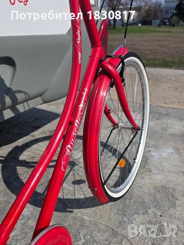 Градски велосипед Busetto Vintage 3 скорости Shimano Nexus, снимка 3 - Велосипеди - 53291608