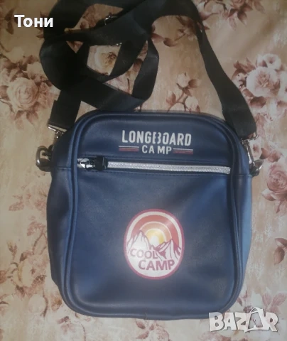 LongBoard Нова Кожена Мъжка Чанта , снимка 2 - Чанти - 53434958