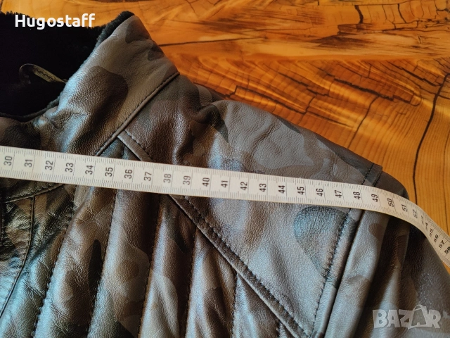 Ново Кожено яке Корона/Korona камуфлажно - естествена кожа лимитирана серия Хл, снимка 11 - Якета - 53340822