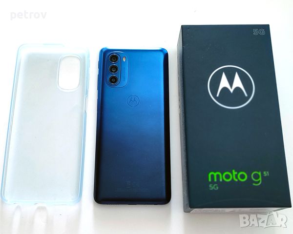 MOTOROLA G51 Пълен Комплект Като Нов, снимка 3 - Motorola - 46525340