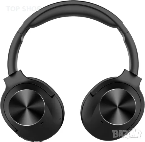 Безжични Bluetooth слушалки GarageRock Hybrid Active Noise Canceling Headphones - черни, снимка 1 - Bluetooth слушалки - 49500300