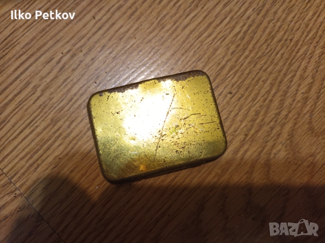 Стари метални кутии, снимка 3 - Други - 52600782