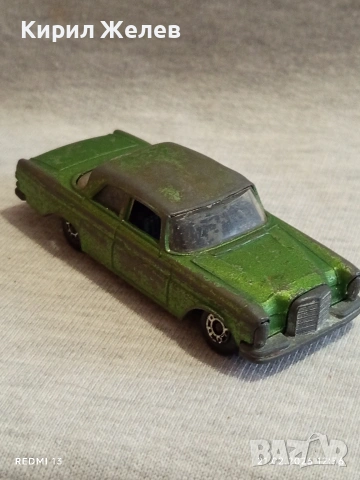 Метална количка Matchbox made in Bulgaria Mercedes300 se рядка 26561