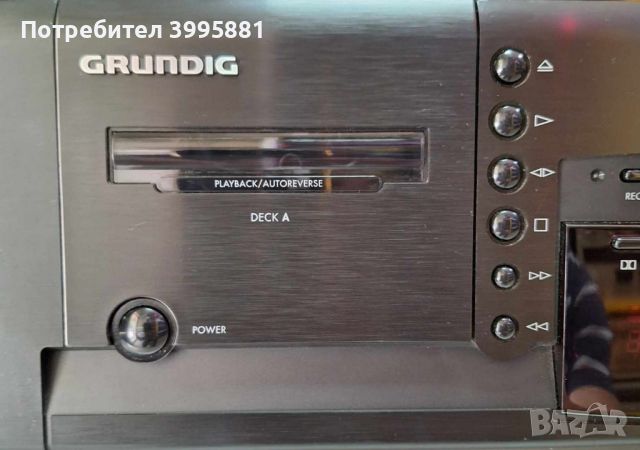 Hifi стерео 2- касетъчен дек, реверсен model: GRUNDIG-CCF23
, снимка 2 - Декове - 45716150