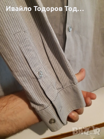 Мъжка бутикова риза CK by Calvin Klein , снимка 6 - Ризи - 51553886