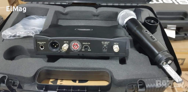 Безжичен микрофон BIEMA UHF58II/SM1, снимка 2 - Микрофони - 53777630