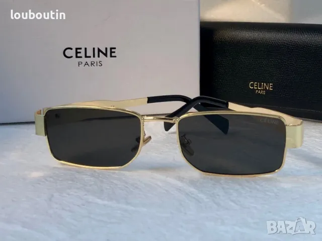 Celine 2024 дамски слънчеви очила правоъгални два цвята, снимка 11 - Слънчеви и диоптрични очила - 47668302