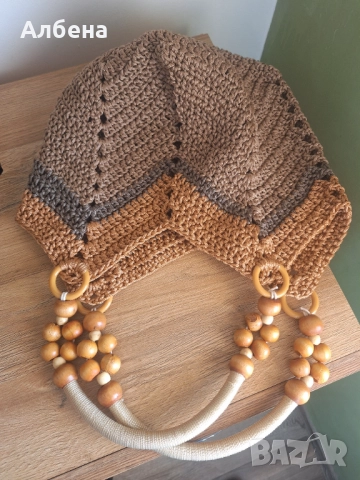 Ръчно плетени дамски чанти, снимка 3 - Чанти - 52822300