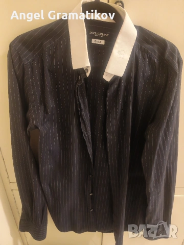 мъжка риза Dolce & Gabbana GOLD размер L, снимка 2 - Ризи - 53055469