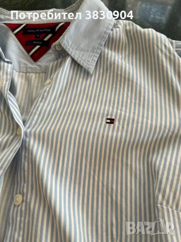 Риза с дълъг ръкав Tommy Hilfiger, размер US 10 или L, снимка 3 - Ризи - 45388949