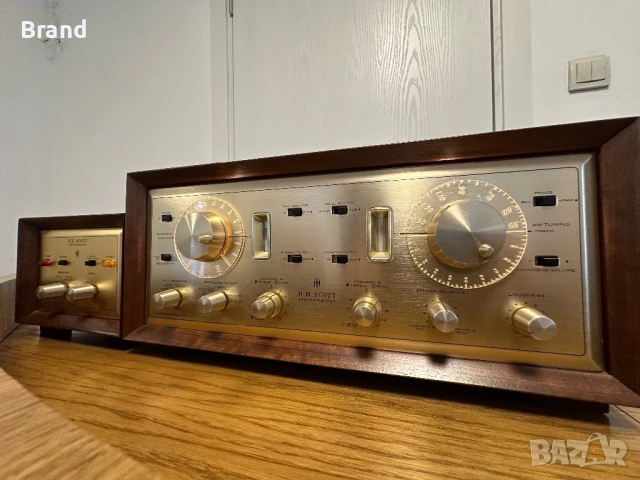 Tube Reciever HH Scott 399 + HH Scott 335❗️, снимка 6 - Ресийвъри, усилватели, смесителни пултове - 50693964