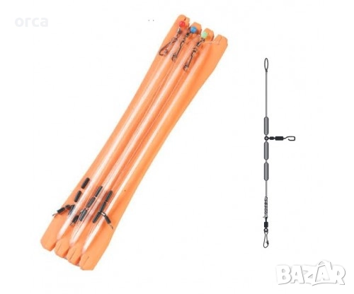 Готови монтажи за фидер Filex Feeder Helicopter Rig 3 броя