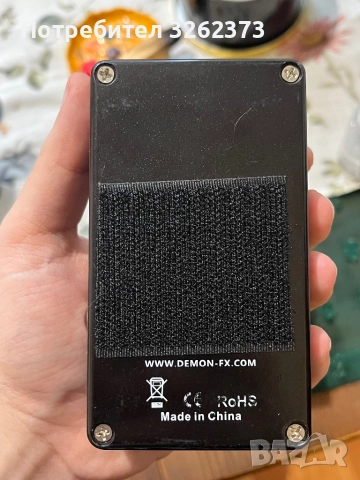 Demonfx FX Harmonic Booster clean preamp педал за бас, снимка 2 - Китари - 52549523