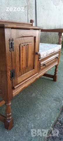 Пейка телефонна-Рустик, снимка 6 - Дивани и мека мебел - 53353350