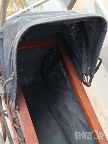 ретро бебешка количка , снимка 3 - Други ценни предмети - 54078087