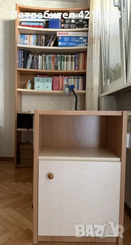 Ергономично ученическо детско офис бюро с етажерка, снимка 3 - Бюра - 50786971