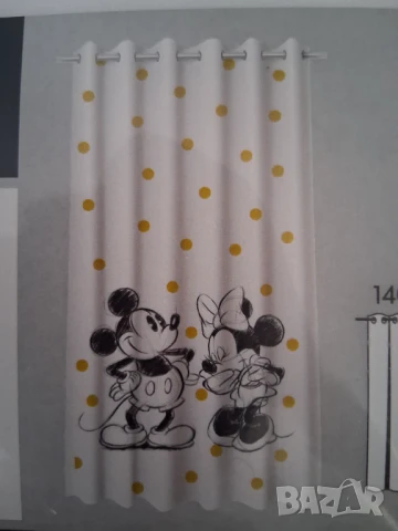 завеса за детска стая Мики Маус 140/280sm