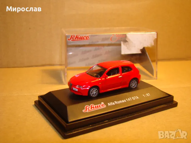 SCHUCO H0 1/87 ALFA ROMEO 147 МОДЕЛ КОЛИЧКА, снимка 1 - Колекции - 48557040