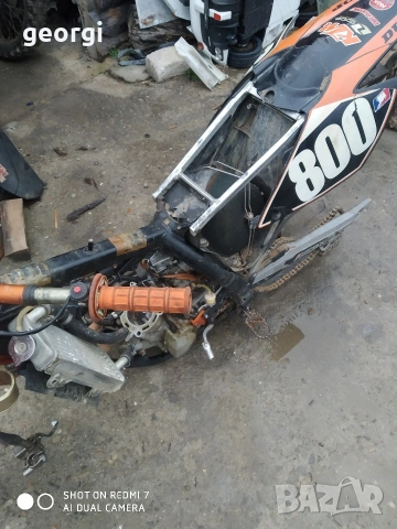 ktm sxf250-07на части , снимка 4 - Мотоциклети и мототехника - 53093210