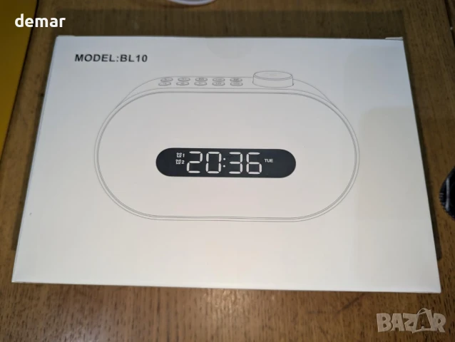 Машина за бял шум с 30 успокояващи звука за сън - димируема нощна лампа с 2 аларми и таймер, снимка 9 - Друга електроника - 50708959