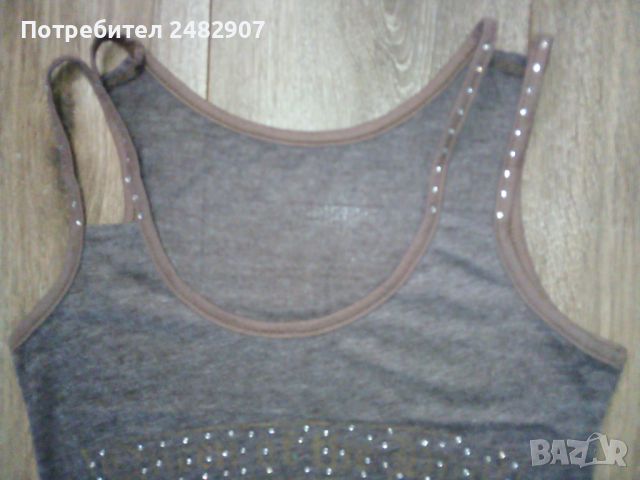 Комплект - дамска блуза  и потник, снимка 16 - Блузи с дълъг ръкав и пуловери - 45097178