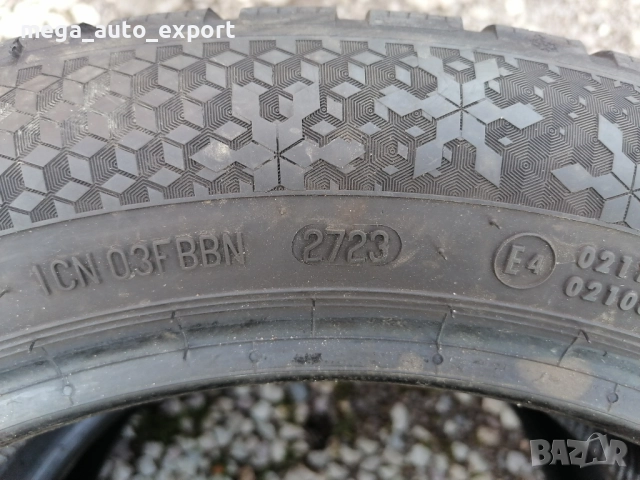 2 бр. Continental 205/55R17 DOT 2723, снимка 6 - Гуми и джанти - 52943627