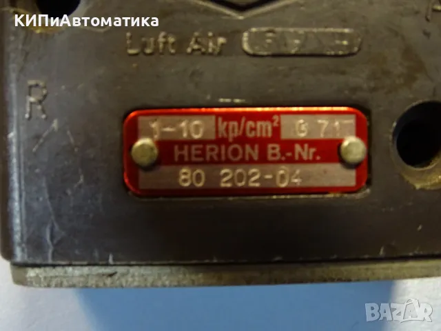 пневматичен разпределител HERION 80202-04 Solenoid Valve 48VAC/24VDC, снимка 8 - Резервни части за машини - 46988796