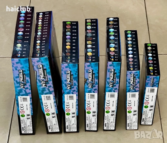 Магнитни кубчета Майнкрафт /Minecraft Magnetic Blocks, снимка 9 - Образователни игри - 52109371