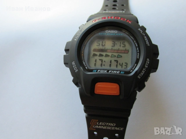 Casio DW-6600B G-SHOCK FOX FIRE Made in Japan Касио нов безел
