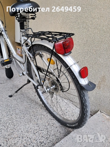 Алуминиев дамски велосипед 26 цола, снимка 2 - Велосипеди - 54236337