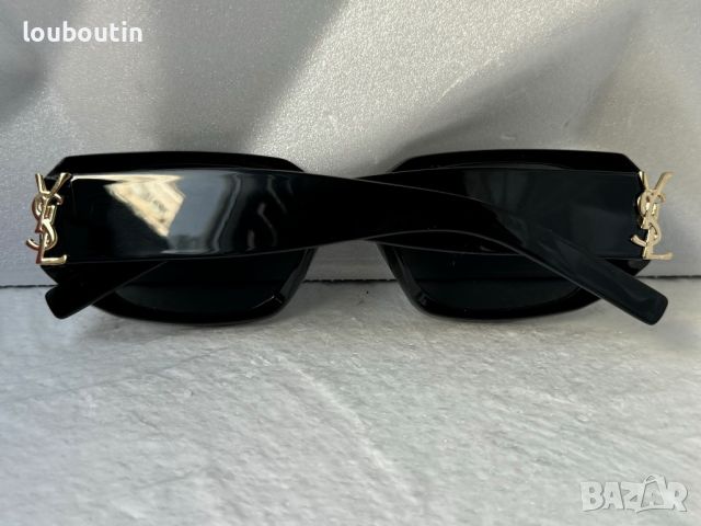 YSL Saint Laurent 2024 дамски слънчеви очила правоъгълни, снимка 7 - Слънчеви и диоптрични очила - 45440355