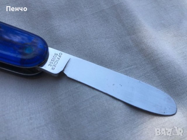 старо ножче 349 "VICTORINOX" със заоблено острие, снимка 10 - Ножове - 46271209