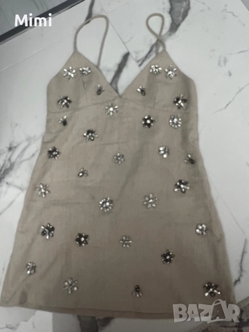 Уникална рокля на Zara/Зара S, снимка 6 - Рокли - 51477912