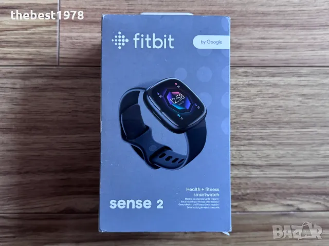 НОВ!Смарт Часовник FitBit Sense 2/Бял/Черен/Син/Android/Apple, снимка 4 - Смарт часовници - 48843376