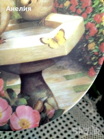 6 чинии за стена Coalport Англия , снимка 7 - Декорация за дома - 54233352