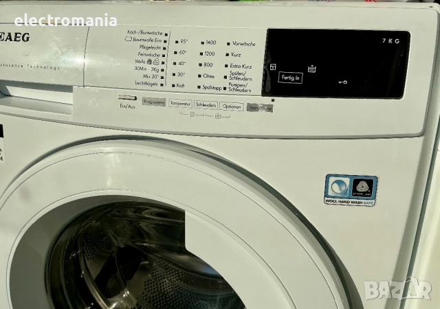 пералня AEG Lavamat L68470FL 7кг, снимка 3 - Перални - 52277850