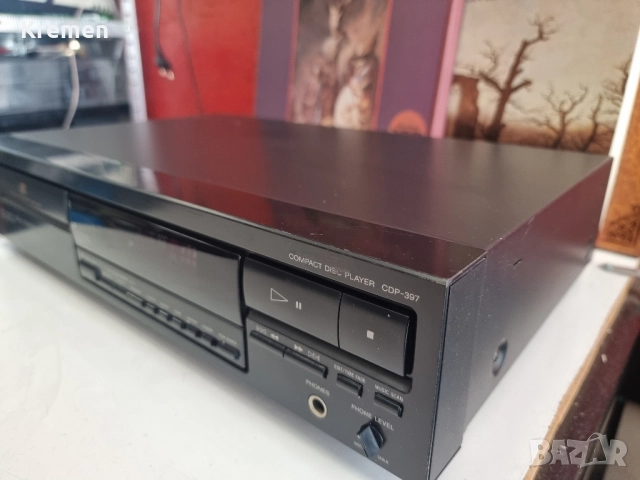 CD SONY CDP-397, снимка 4 - Ресийвъри, усилватели, смесителни пултове - 52389590