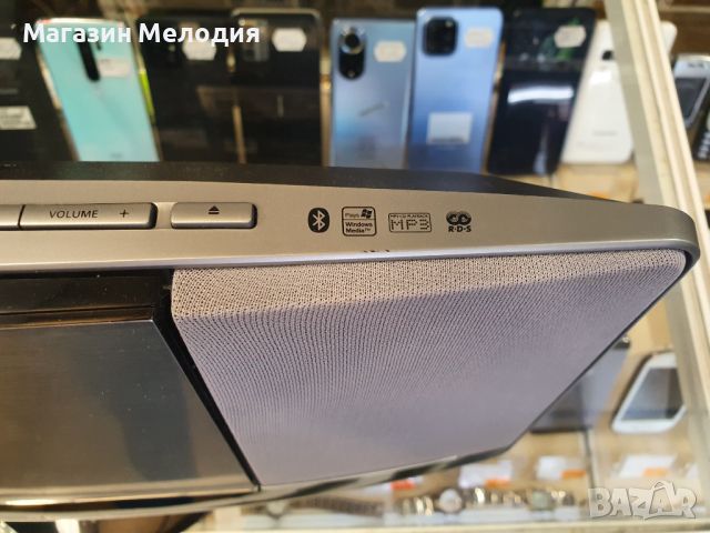 Аудиосистема Philips BTM2056 със вградени колони. Има радио, диск, usb и bluetooth. Има дистанционно, снимка 6 - Аудиосистеми - 45510323