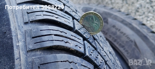 зимни гуми nexen 175/65/15 два броя ,Дот 38/21 година