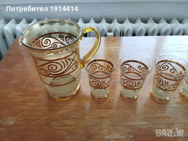 Сервизи за ракия, вино, уиски винтидж, снимка 4 - Сервизи - 50744146