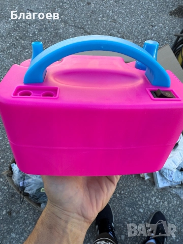 Електрическа помпа за балон, Cozevdnt, пластмаса, 220V-240V, 600W, розова, снимка 2 - Друга електроника - 52257550