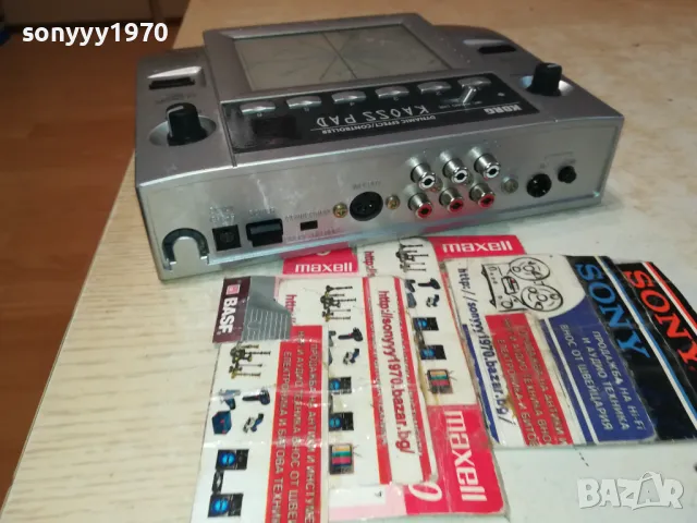 Korg Kaoss Pad KP-1 tokyo/japan 12v-внос swiss 2704251732, снимка 16 - Ресийвъри, усилватели, смесителни пултове - 50057207