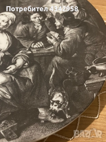 Seltmann Weiden. 1950-те г.Чиния за стена., снимка 6 - Антикварни и старинни предмети - 52283085