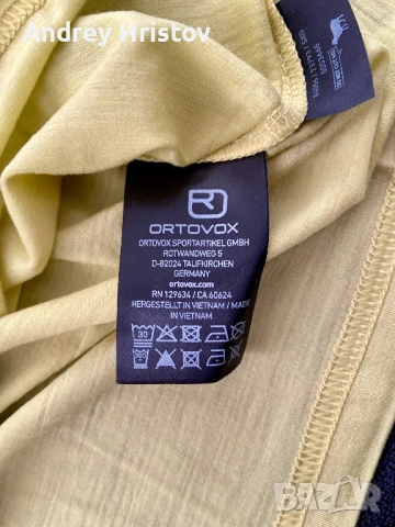 Нова дамска тениска ORTOVOX , снимка 5 - Тениски - 54088195