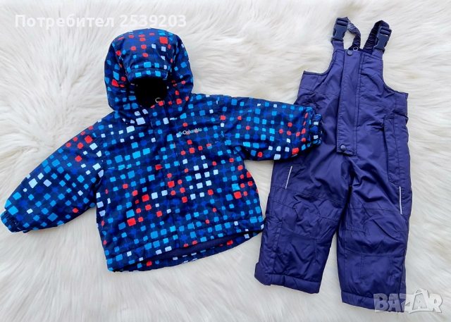 Детски ски екип Columbia и Poco Piano 9-12 месеца - НОВ
