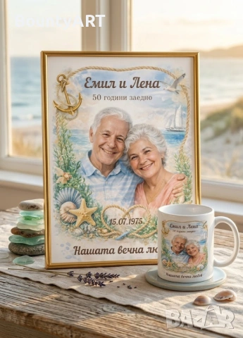 Персонализиран постер/портрет. Подарък за всеки повод