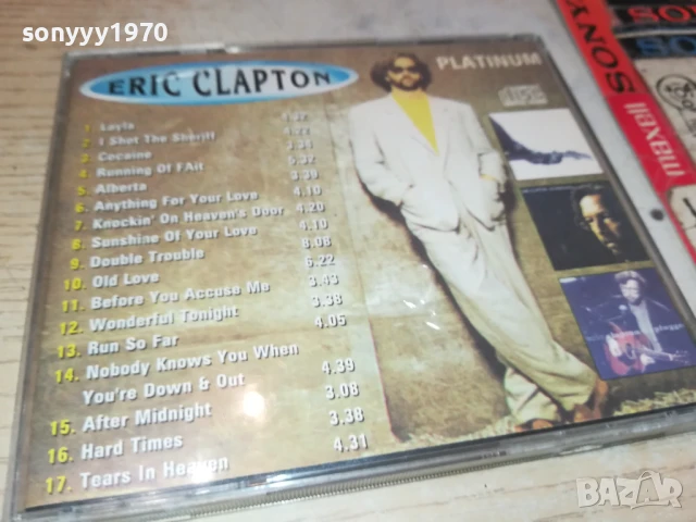 ERIC CLAPTON PLATINUM CD 0708251505, снимка 7 - CD дискове - 51286382
