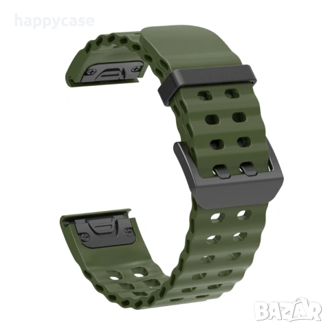 OCEAN QUICKFIT Силиконова каишка за Garmin Fenix/Instinct/Enduro/Epix, снимка 5 - Каишки за часовници - 53833848